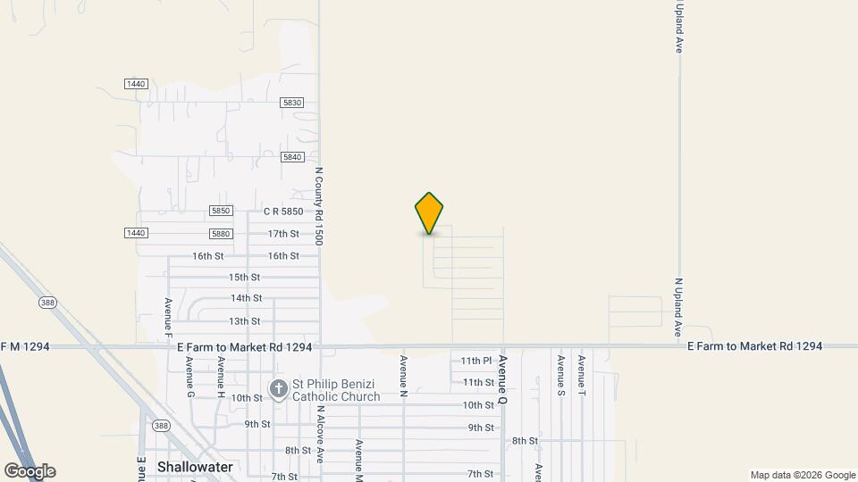 1607 Avenue O Map and Location Details