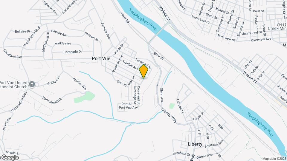 504 Crossland St Map and Location Details