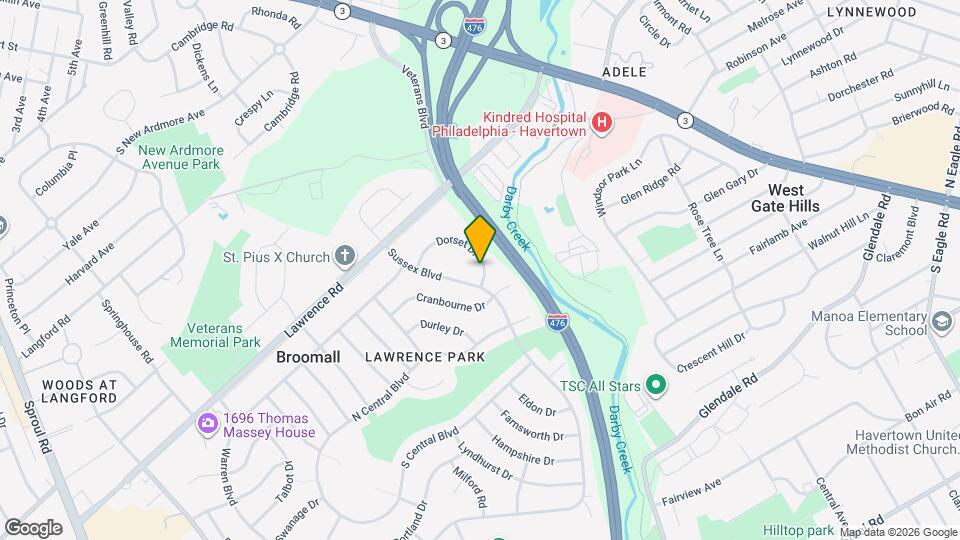 41 Dorset Dr Mapa y Detalles de la Ubicación