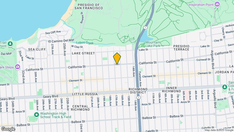 5441 California St Mapa y Detalles de la Ubicación