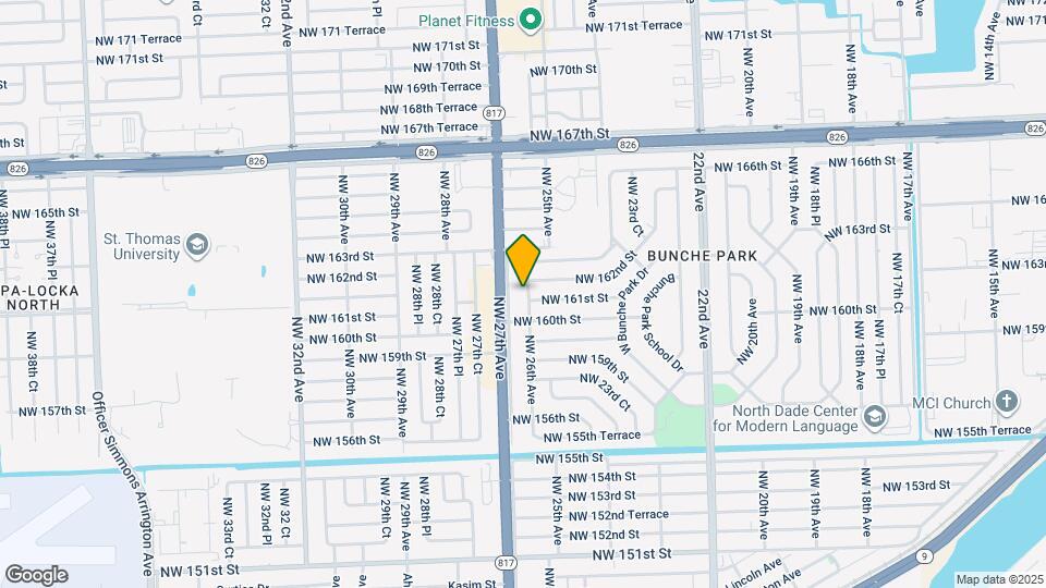 16110 NW 26th Ave Map and Location Details