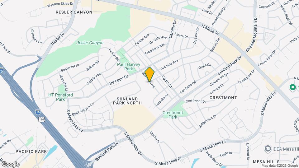 524 Balboa Rd Map and Location Details