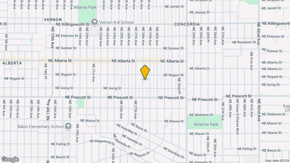 4642 NE 28th Ave, Unit A - LWR Map and Location Details