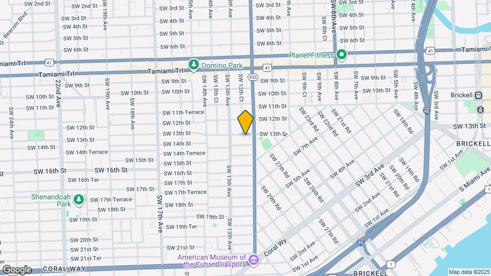 1230 SW 13th St Map and Location Details