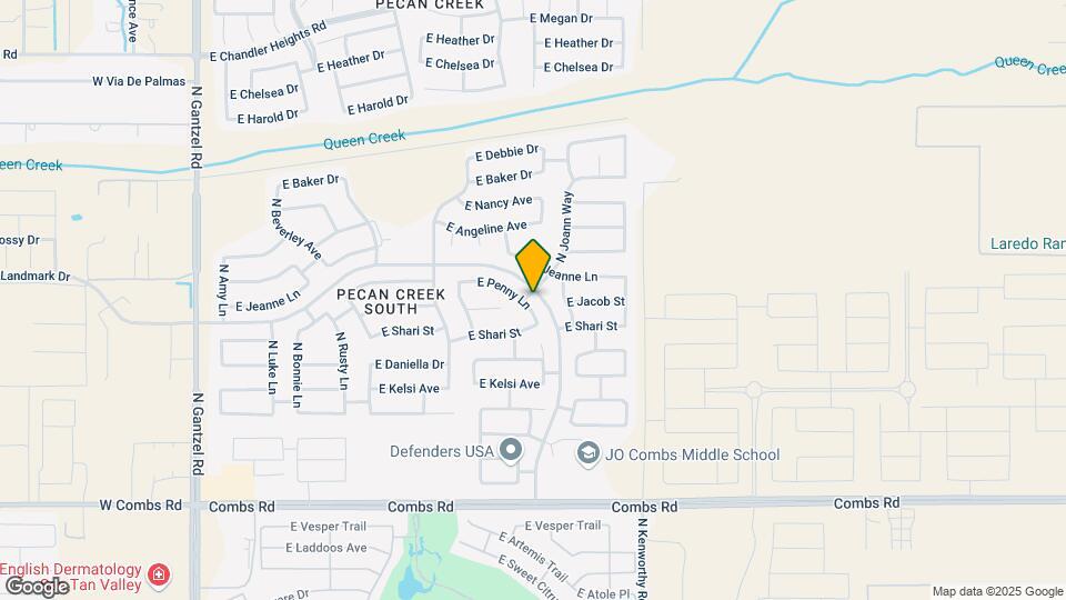 1422 E Penny Ln Map and Location Details
