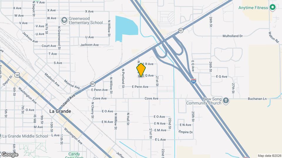 1609 N Albany St Map and Location Details