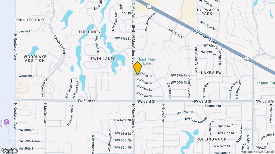 5813 NW 66th St Map and Location Details