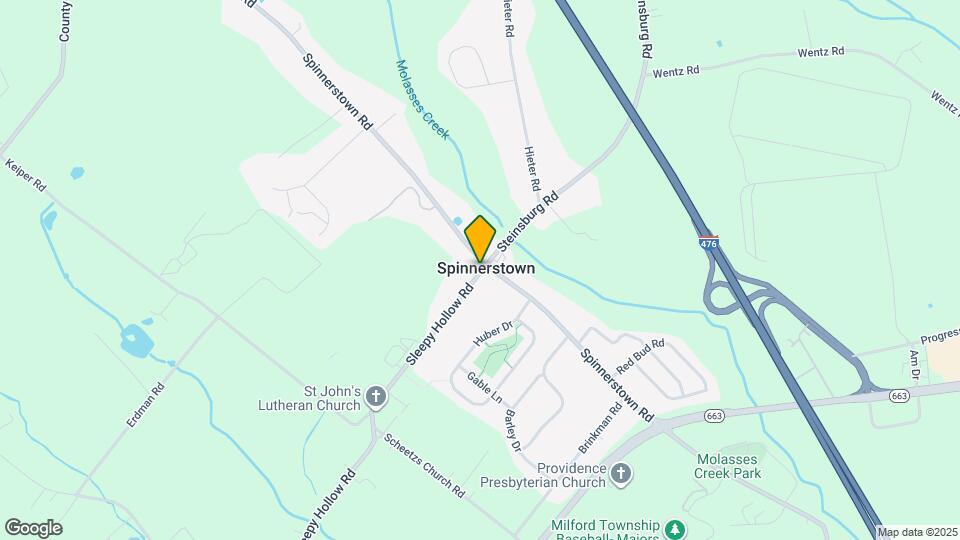 2194 Spinnerstown Rd Map and Location Details