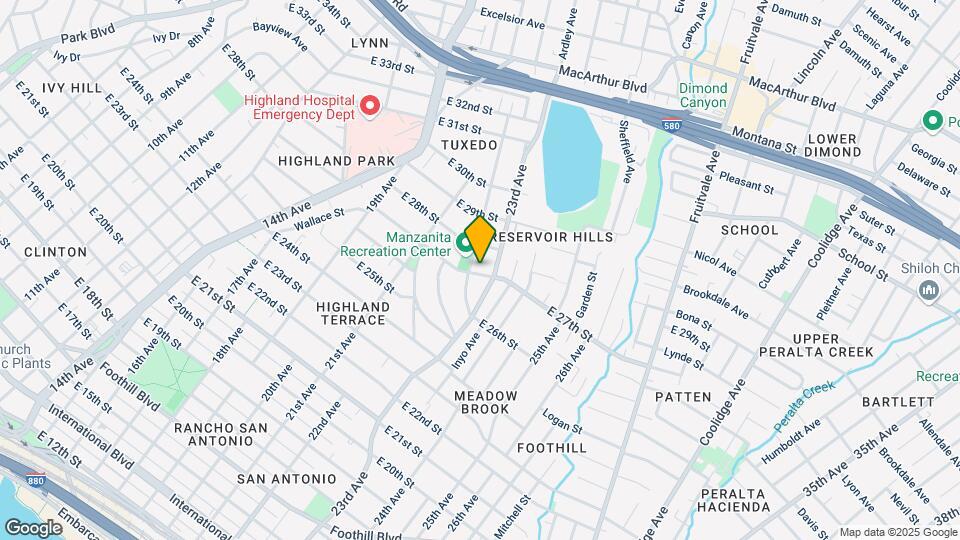2210-2214 16, E 27th St Mapa y Detalles de la Ubicación