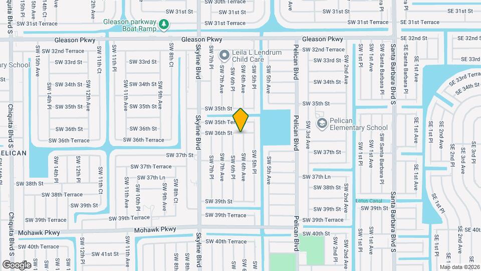 3604 SW 6th Ave Map and Location Details