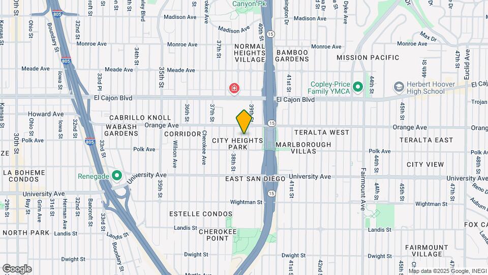 4146 39th St Mapa y Detalles de la Ubicación