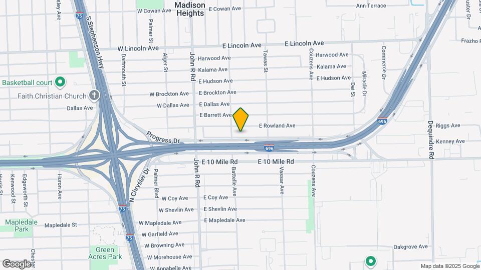 537 E Guthrie Ave Map and Location Details