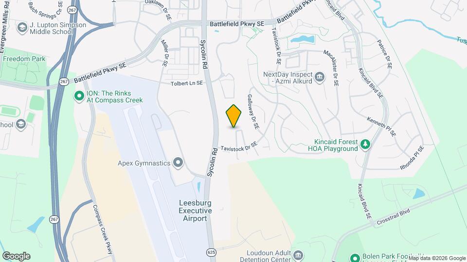 865 Tall Oaks Square Map and Location Details