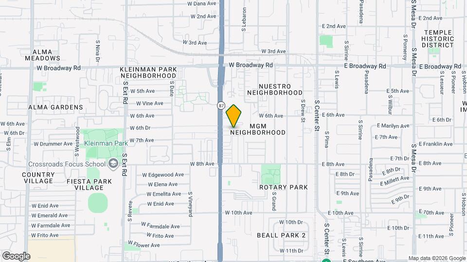 642 S Morris Map and Location Details