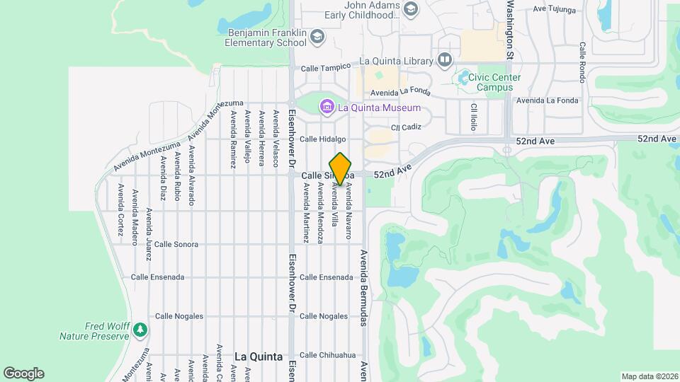 51870 Avenida Villa Mapa y Detalles de la Ubicación