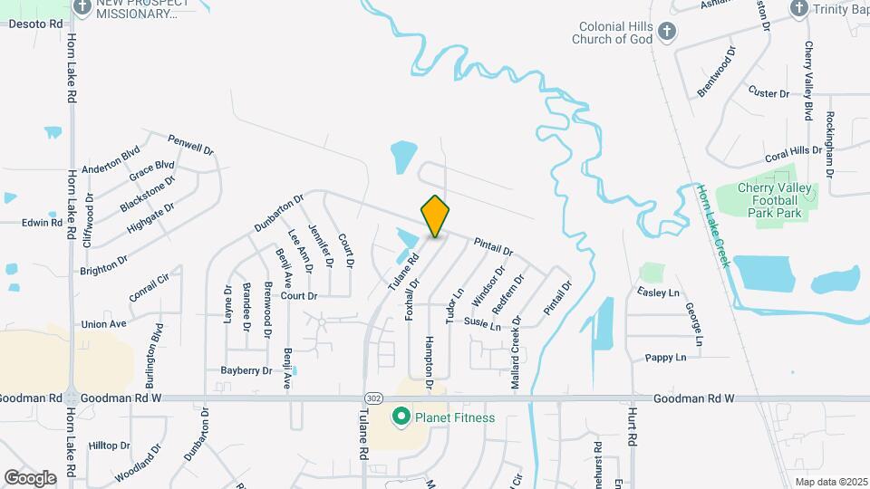 7091 Foxhall Dr Map and Location Details