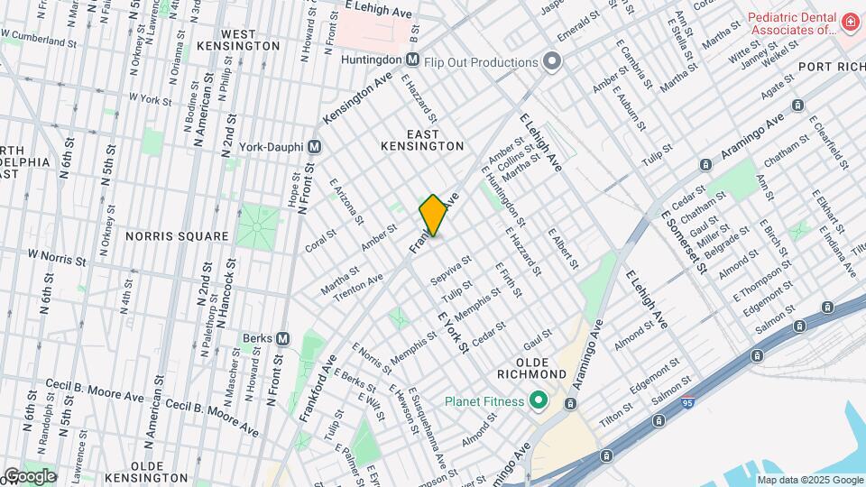 2141 E Hagert St Map and Location Details