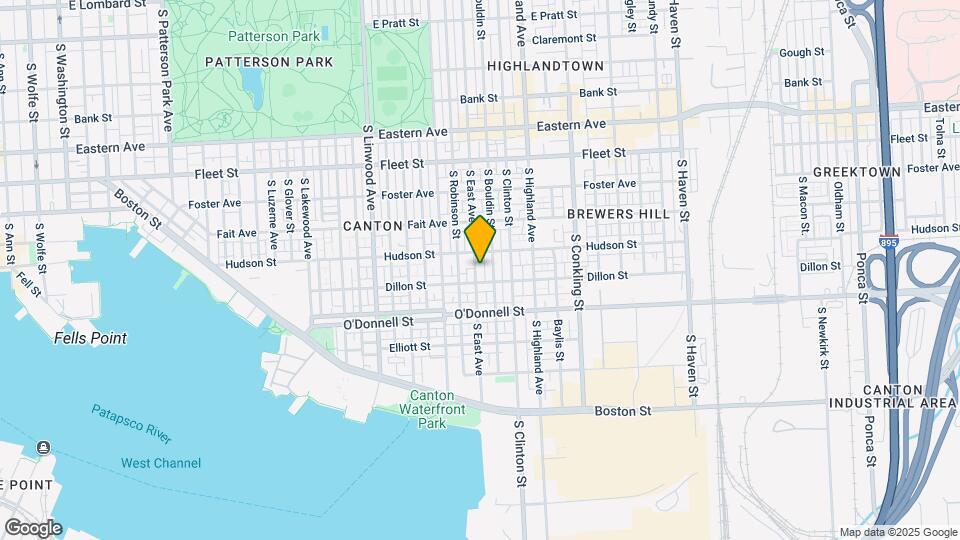 923 S East Ave Map and Location Details