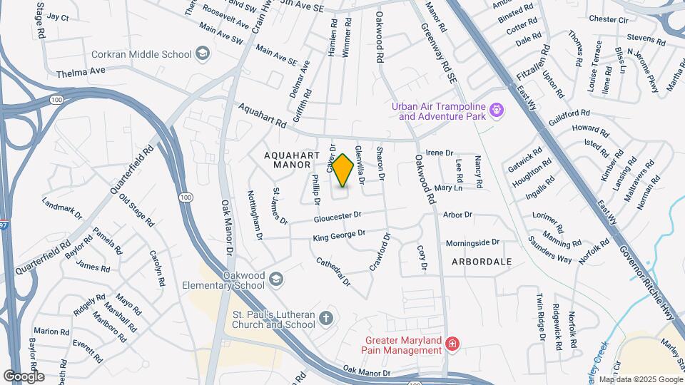 Aquahart Manor Mapa y Detalles de la Ubicación