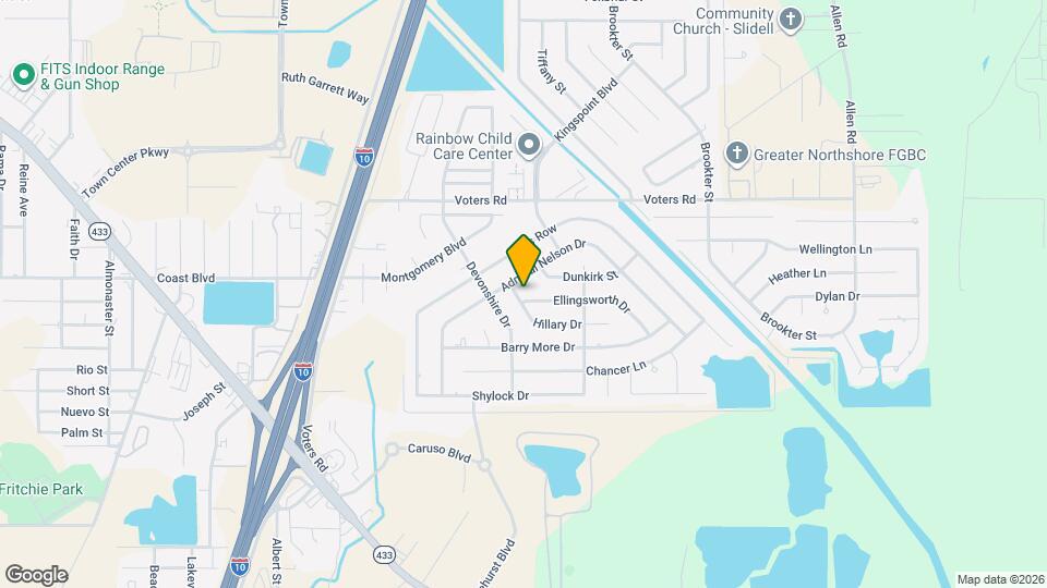 1409 Ellingsworth Dr Map and Location Details