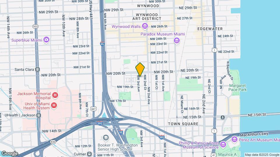 1953 NW 3rd Ave, Unit S3 Map and Location Details