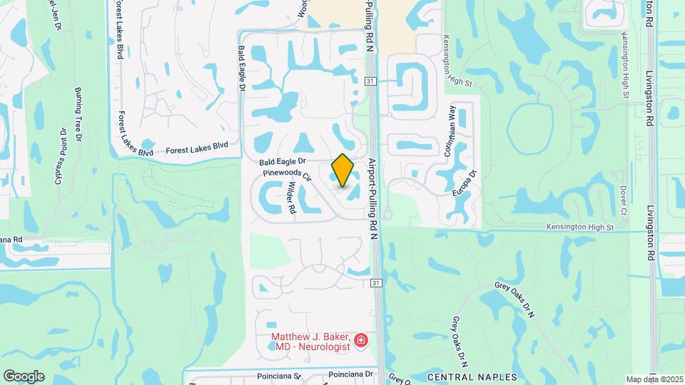 400 Misty Pines Cir Map and Location Details