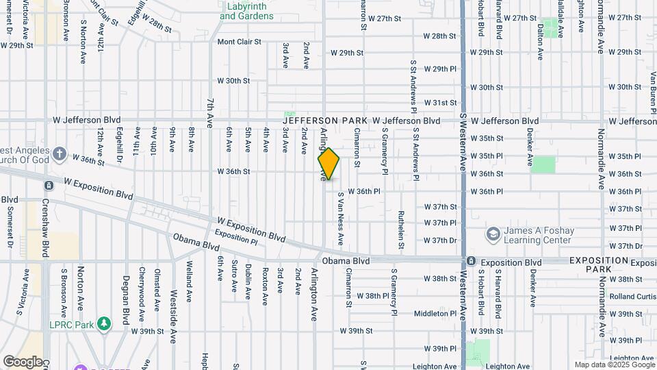 3622 Arlington Ave Map and Location Details