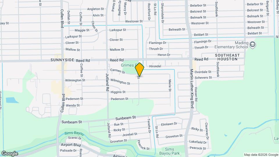 9319 Noel St Map and Location Details