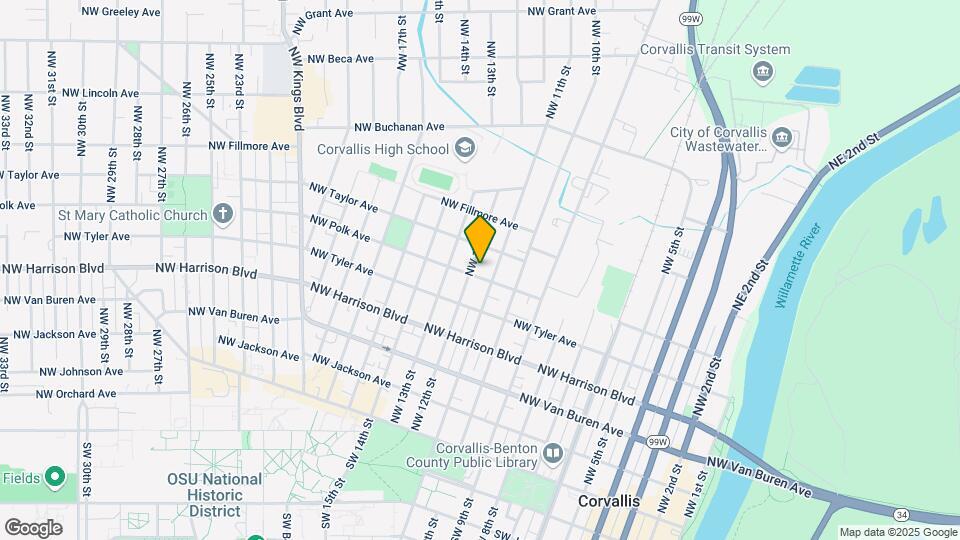 1153-1153 NW Polk Ave Map and Location Details