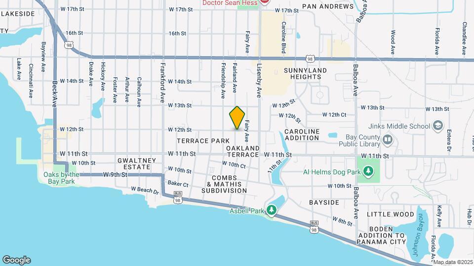 1118 Fairland Ave Map and Location Details