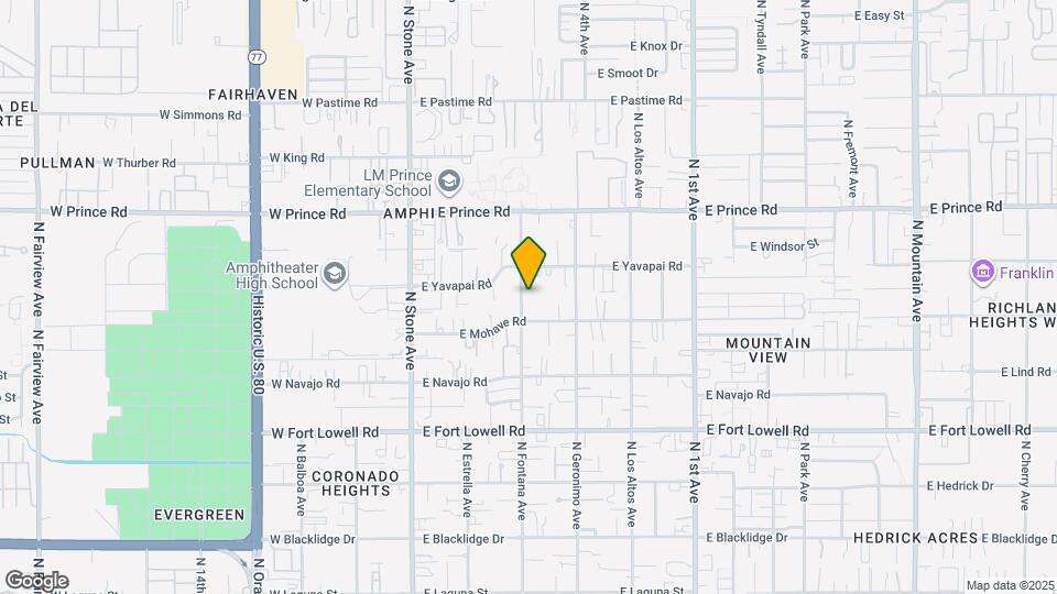 3430 N Fontana Ave Map and Location Details