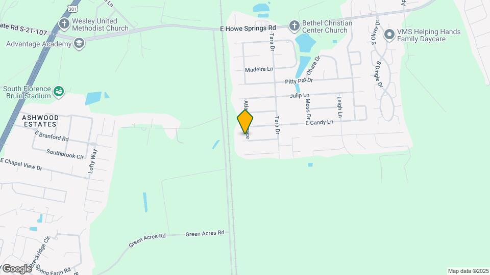 705 E Butler Ln Map and Location Details