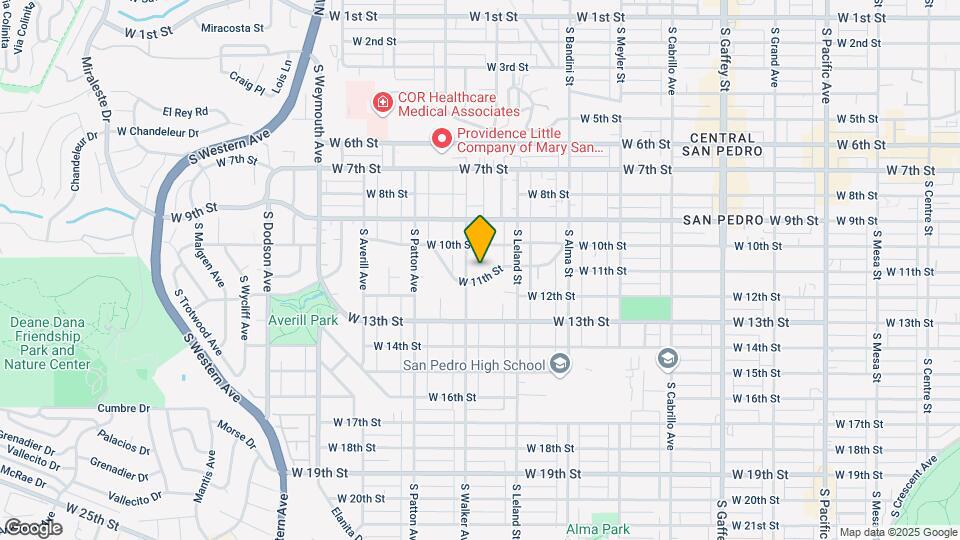 1160 W 11th St Mapa y Detalles de la Ubicación