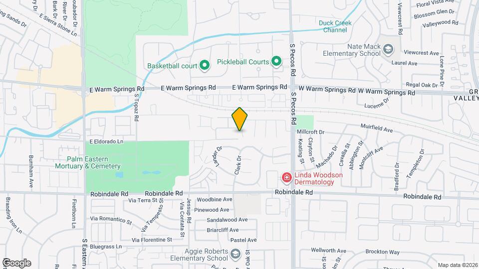 3190 E Eldorado Ln Mapa y Detalles de la Ubicación