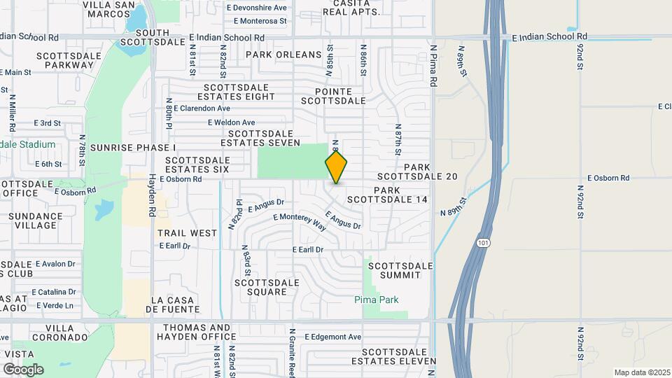 3318 N 85th St Map and Location Details
