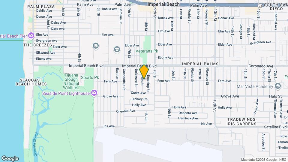 1219 8th St Map and Location Details