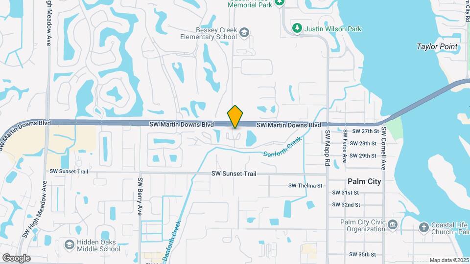 2732 SW Matheson Ave Map and Location Details