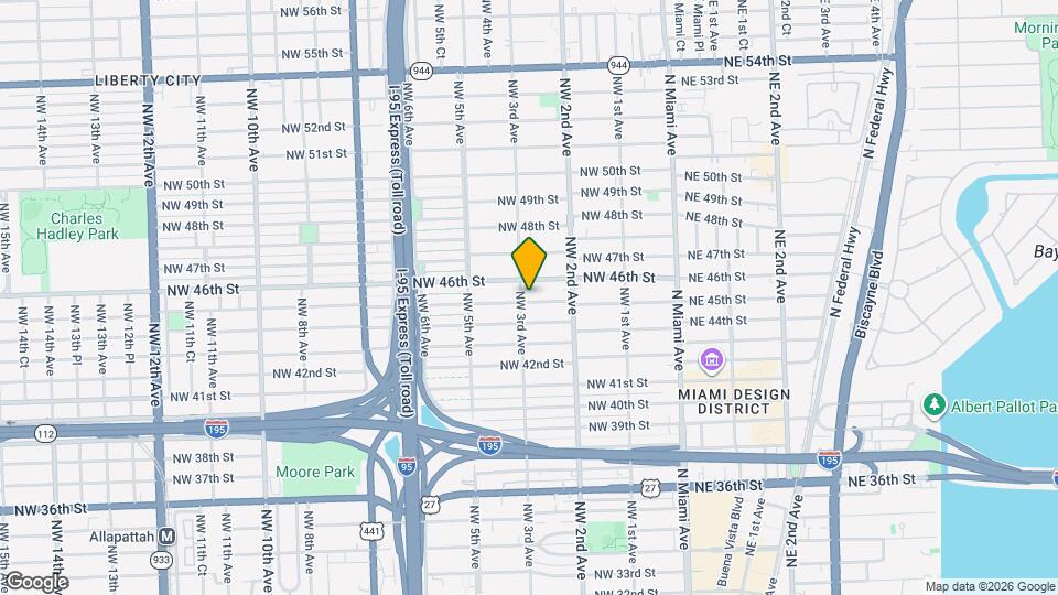 285 NW 45th St Map and Location Details