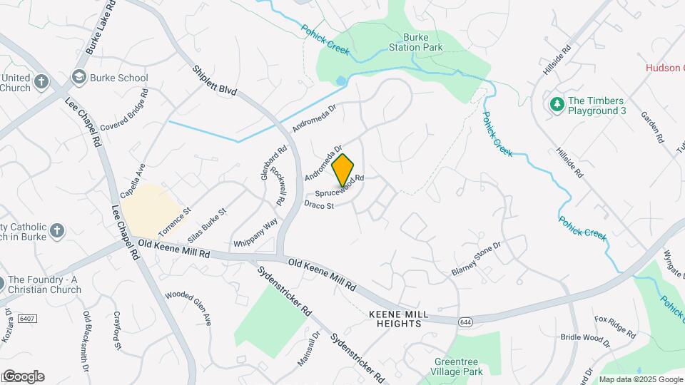 6322 Draco St Map and Location Details