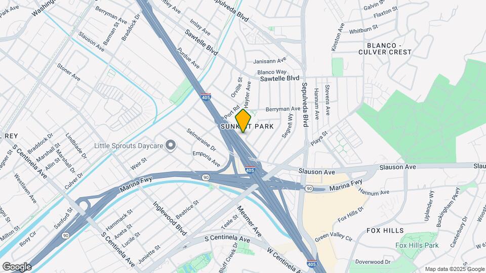 5437 Coolidge Ave Map and Location Details