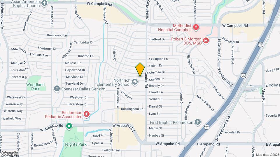 506 Malden Dr Map and Location Details