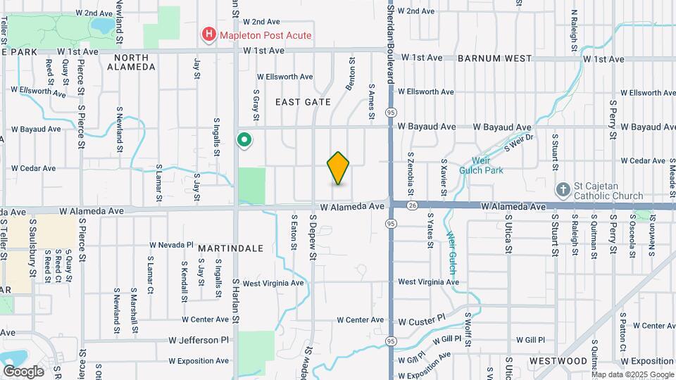 270 S Chase St Map and Location Details
