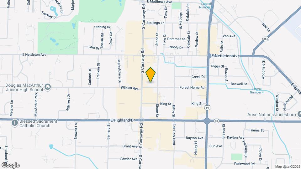 2410 Forest Home Rd Mapa y Detalles de la Ubicación