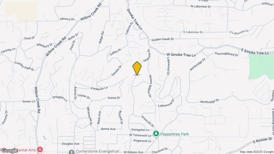 2361 Sequoia Dr Map and Location Details