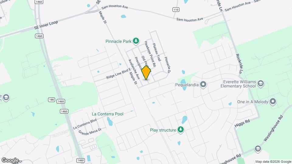 334 Precipice Way Map and Location Details