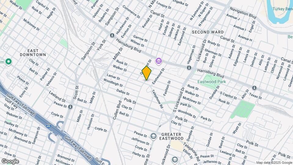 4303 McKinney St Map and Location Details
