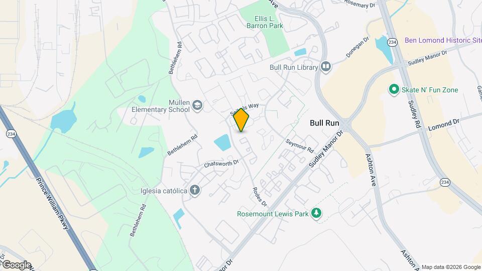 8083 Lacy Dr Map and Location Details