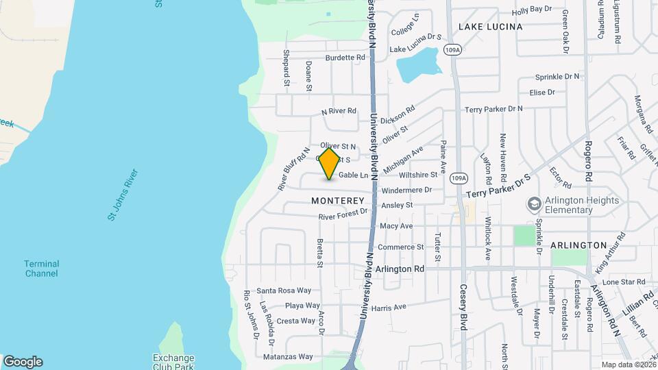 5467 Windermere Dr Map and Location Details