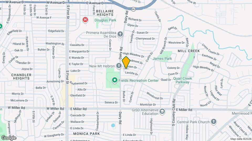 1410 Burke Dr Map and Location Details