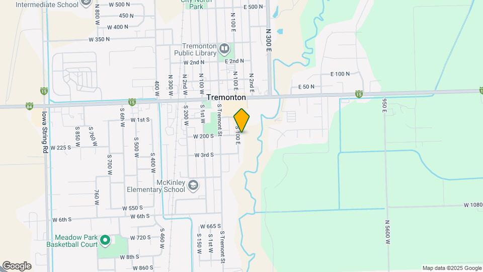 305 S 100 E Map and Location Details